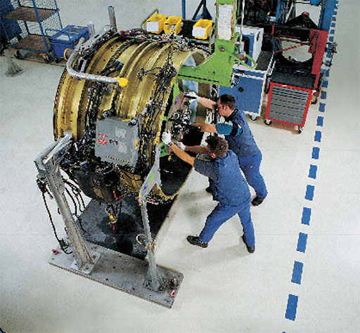Lufthansa Technik and MTU Aero Engines are planning a joint geared turbofan (GTF) overhaul shop. (Photo: MTU Engines)