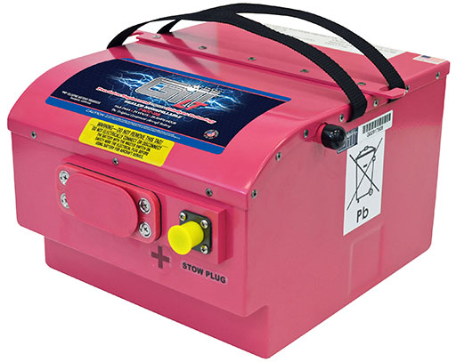 Aviation battery.  Teledyne Battery Products