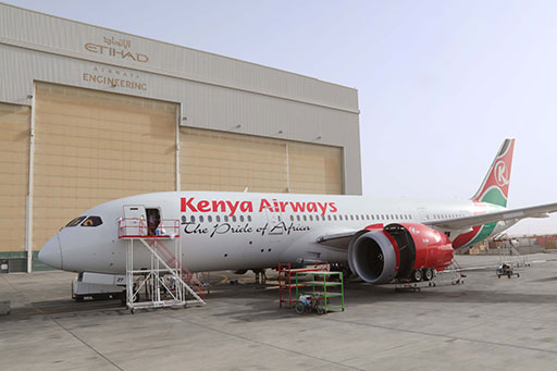 Etihad Engineering Kenya Airways