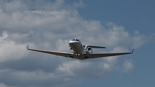 Within the active winglet, ATLAS, TACS or Tamarack Active Camber Surface, appears and functions like a small aileron, moving up and down. Instead of controlling flight maneuvers from pilot input, the TACS serves by reducing bending loads on the wing, and works automatically. Tamarack image.