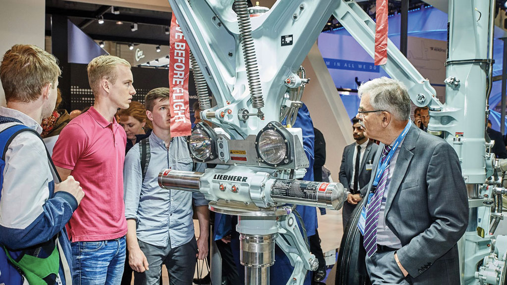Liebherr Uses Trade Show to Highlight Careers Workshop