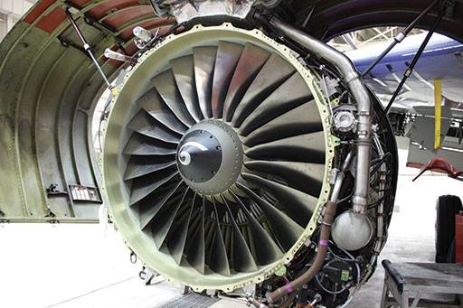 AAR provides full engine management solutions including support programs, overhaul management, and engine exchange/sales/leasing/ plus access to parts through its global supply chain and repair facilities. AAR image.