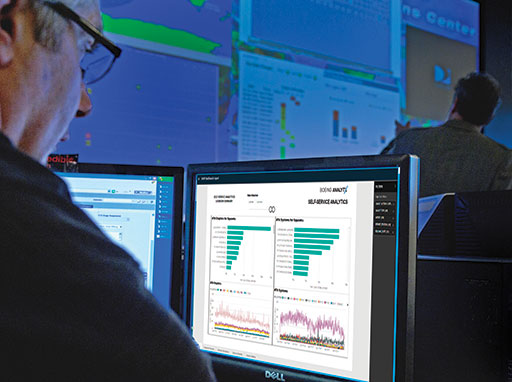 AFI KLM E&M's Parisot predicts that analytics eventually will become real-time. As of today, however, the focus is on real-time-enhanced troubleshooting. 