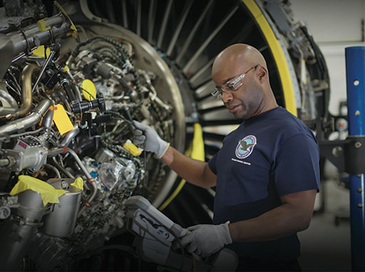Challenges abound in the engine MRO market. They include new engine issues, supply chain problems, parts shortages, rising labor costs as well as macro issues such as trade wars, Brexit, interest rates, oil prices and regulation. Pratt & Whitney images left and above.