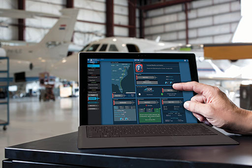 SD Pro lets you view and manage flight logs, performance data, scheduling, trip planning, maintenance information, operating history, and more.
