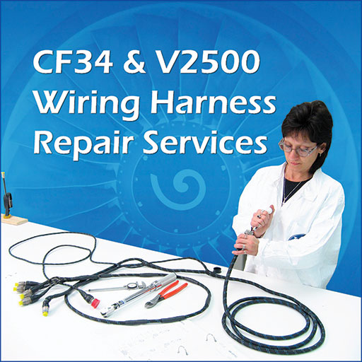 Cooperative’s V2500 & CF34 Harness Repairs
