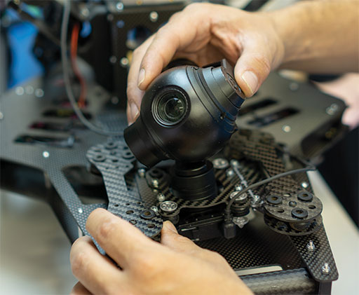For the safety and ongoing reliability of the investment in the vehicle and ancillary equipment on it, formal maintenance programs play a key role. Examples of specialized payloads are LIDAR (pulsed laser) sensors and “Hollywood-grade” cameras.