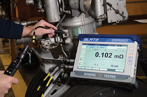 IFS and TEST-FUCHS are exploring new areas for implementing digital twins by using test equipment to gather data like resistance and impedance on parts such as hydraulic valves. IFS/TEST-FUCHS image.