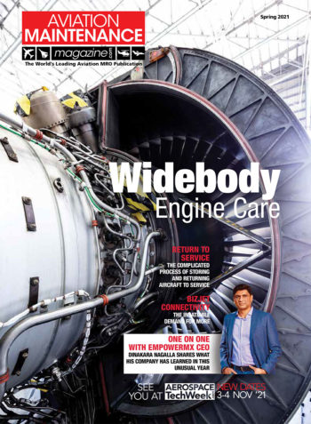 Aviation Maintenance Magazine - Spring 2021 cover