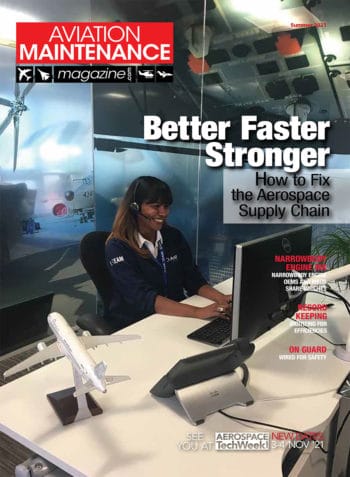 Aviation Maintenance Magazine - Summer 2021 Cover
