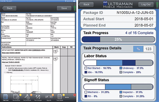 Ultramain's Mobile Mechanic, Mobile Inventory and Mobile Executive can help streamline workflow, reduce costs and improve operational efficiencies, the company says. Ultramain image.
