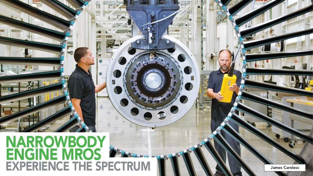NARROWBODY ENGINE MROS EXPERIENCE THE SPECTRUM