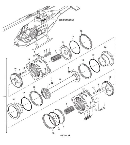 Graphic 2. Engine-to-transmission-driveshaft diagram.