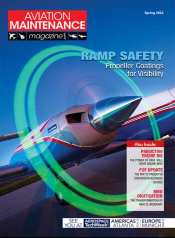 Aviation Maintenance Magazine - Spring 2021 Cover