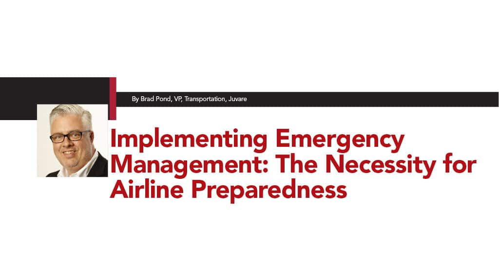 Implementing Emergency Management: The Necessity for Airline Preparedness