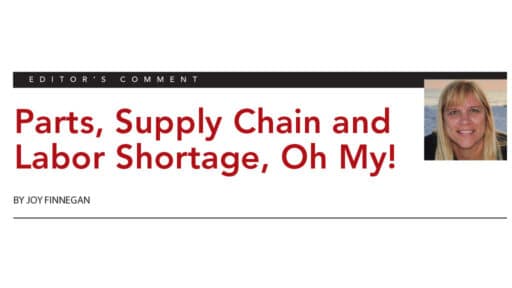 Parts, Supply Chain and Labor Shortage, Oh My!