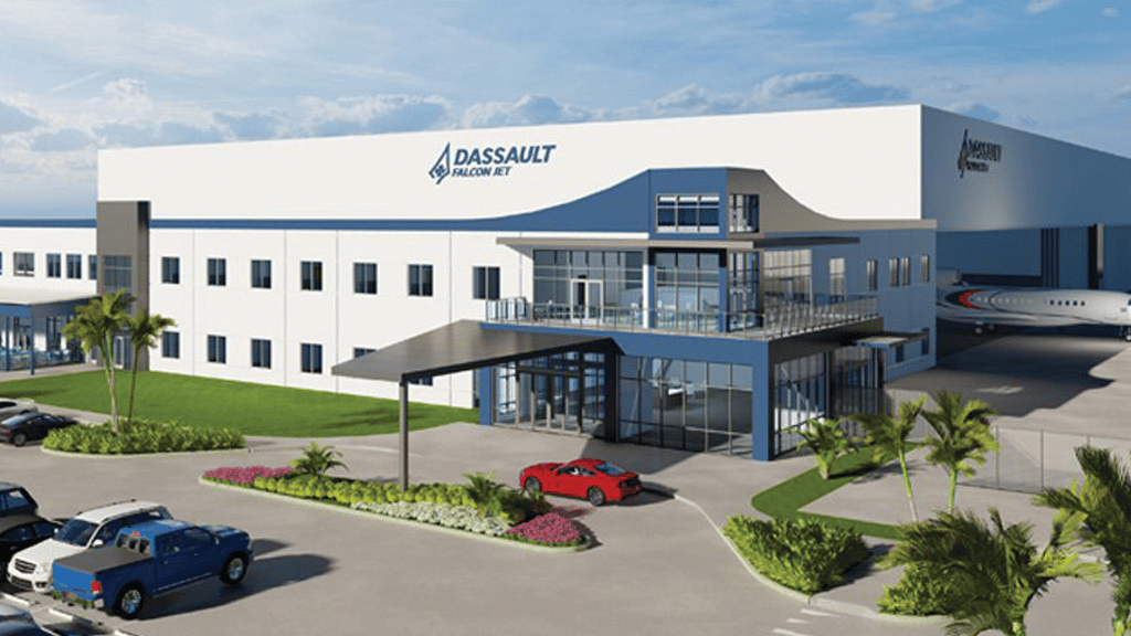 Dassault To Build Maintenance Facility in Melbourne, Florida