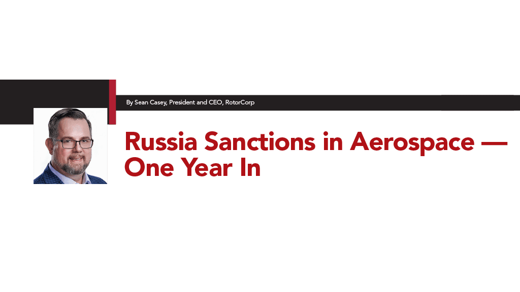 Russia Sanctions in Aerospace — One Year In