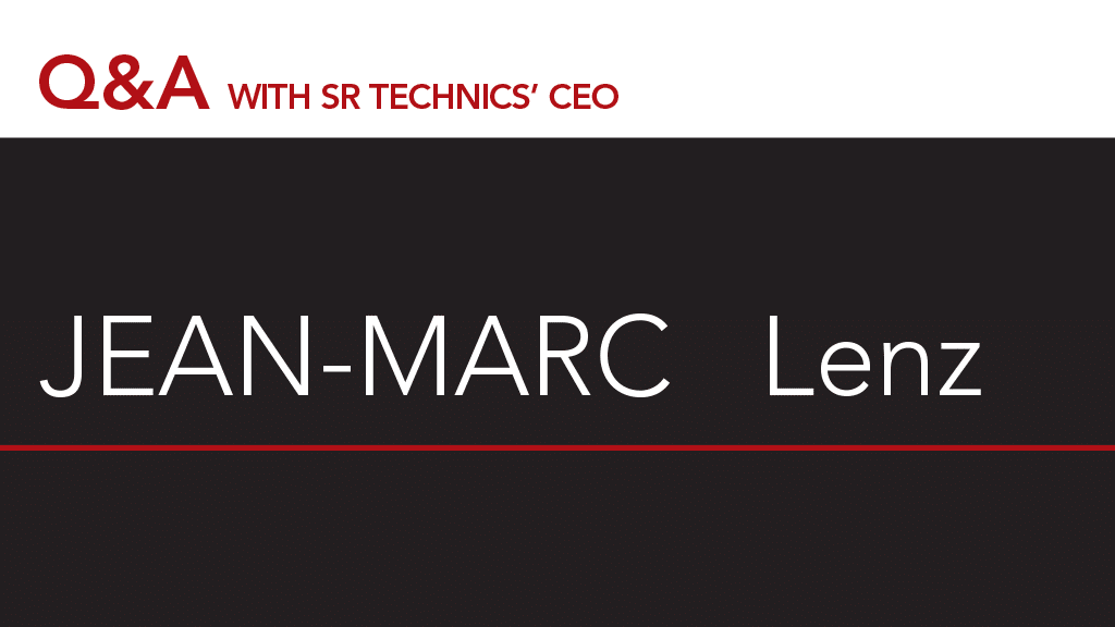 Q&A with SR Technics’ CEO Jean-Marc Lenz
