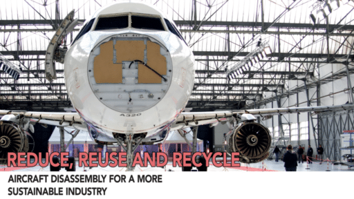 Reduce, Reuse and Recycle: Aircraft Disassembly for a More Sustainable Industry