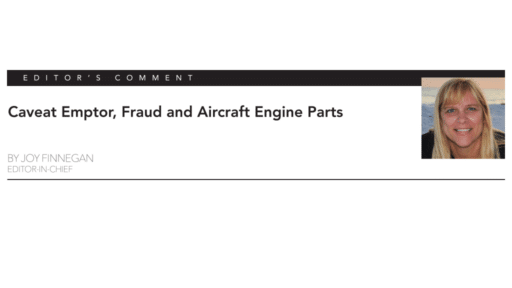 Caveat Emptor, Fraud and Aircraft Engine Parts